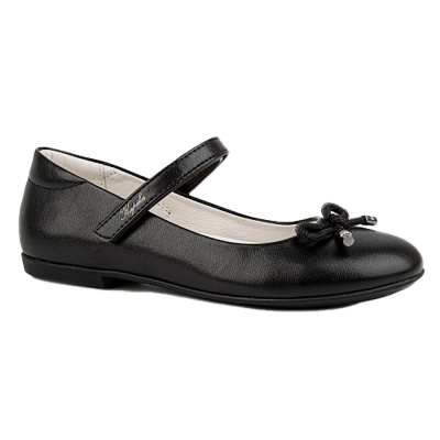 Туфли для девочки повседневные Kapika 23972п-1 черные 1